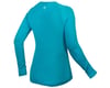 Image 2 for Endura Women's BaaBaa Blend Long Sleeve Base Layer (Pacific Blue) (XS)